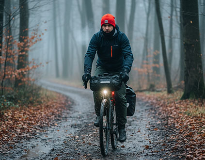 Jazda na rowerze jesienią i zimą - jakie akcesoria rowerowe warto kupić?