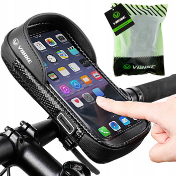 VIBIKE Sakwa rowerowa uchwyt na kierownicę telefon V2